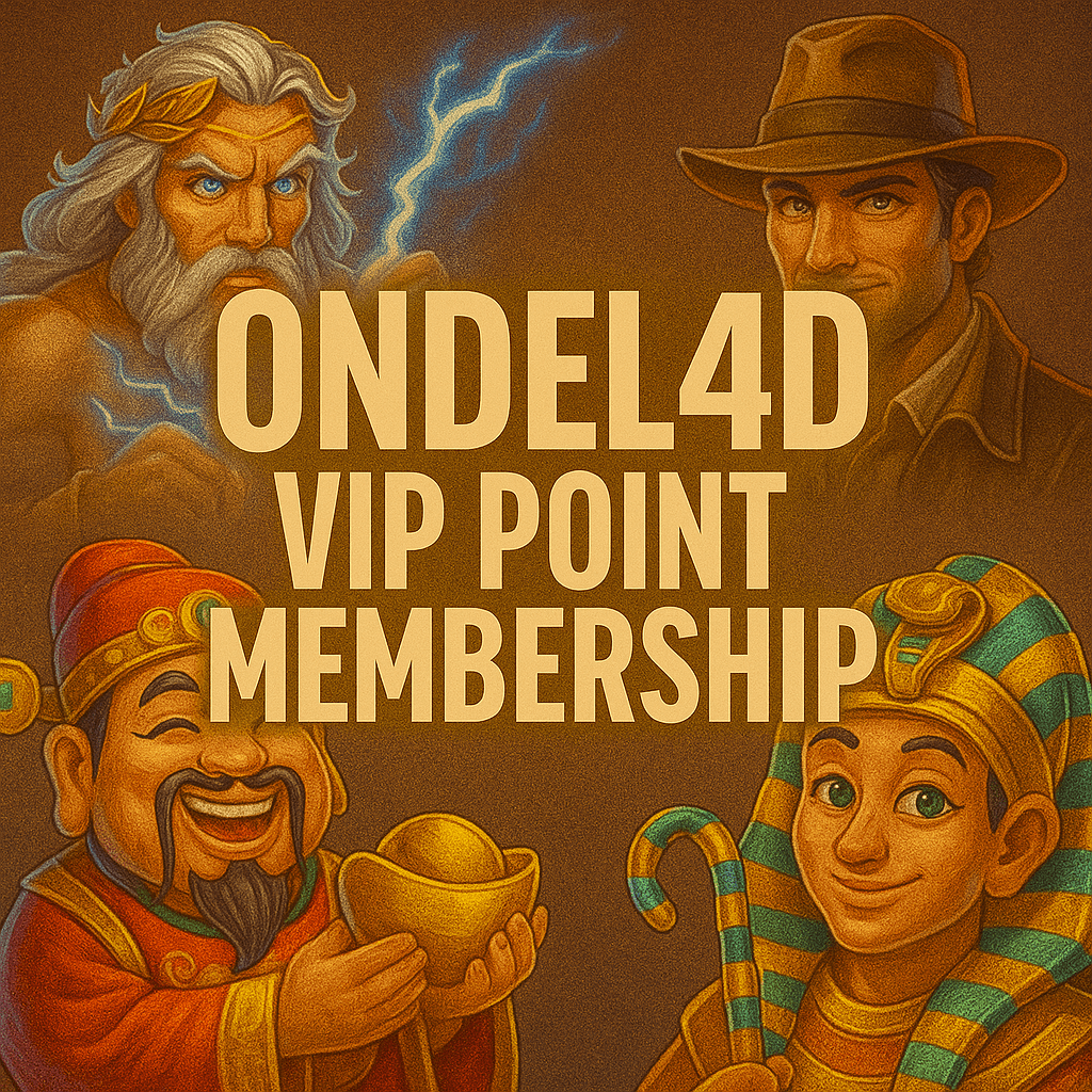 ONDEL4D VIP POINT MEMBERSHIP
