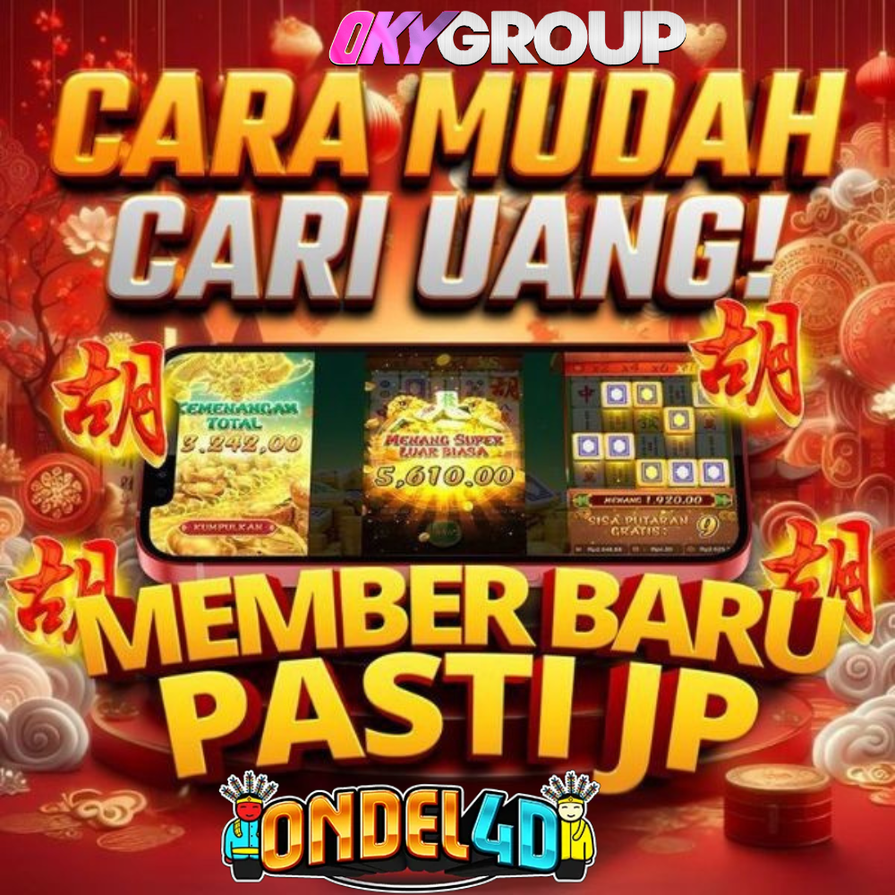 MEMBER BARU LOGIN ONDEL4D PASTI JP
