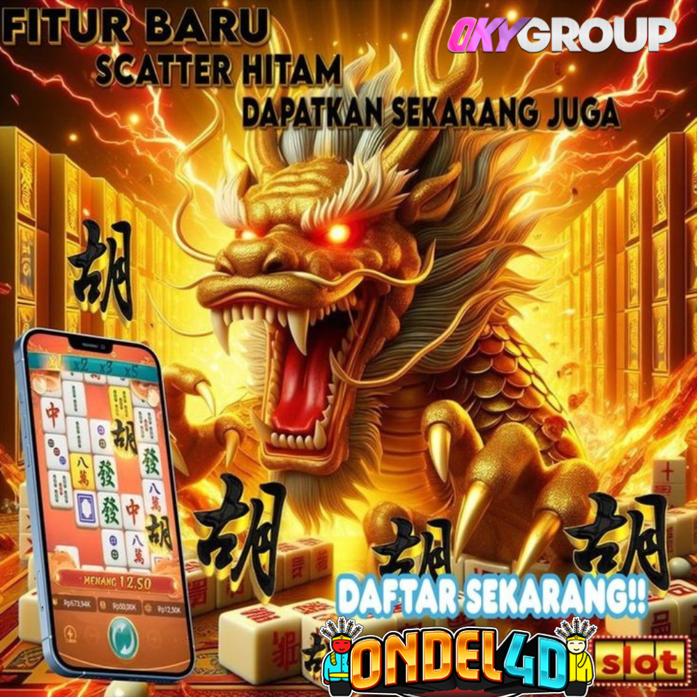 Dapatkan Scatter Sekarang Juga, Daftar Sekarang Ondel4D